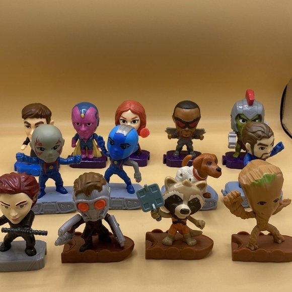 McDonald's Toys 3 Mcdonalds Happy Meal Toys Marvel Comics Avengers